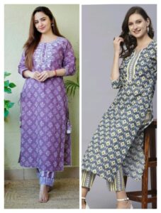 Printed kurtis design