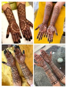 Bridal mehndi design