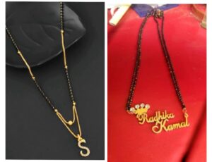 Name mangalsutra design