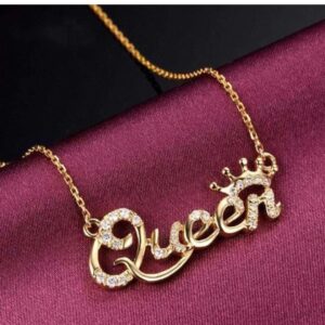 Name plate necklace