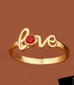 Love ring design