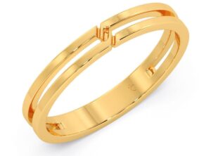 Daily use gold ring design