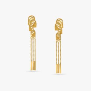 Elegant Drop gold Earrings design