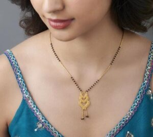 latest design of gold mangalsutra with price