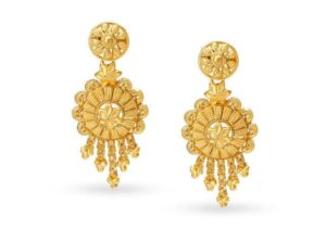 Gold Earrings Design 