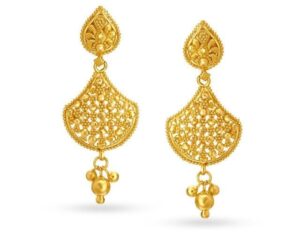 Gold Earrings Design 2024