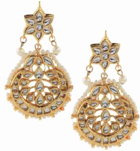 Jadau Kundan Jhumka Design