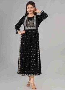 black kurti for women