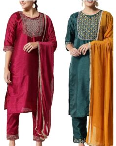 Silk Kurti designs For Wome