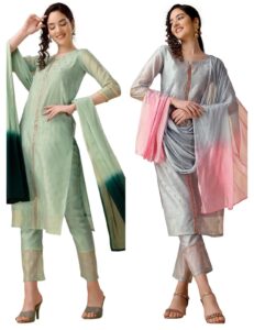 Beautiful Silk Kurta Set For Women