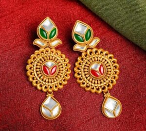 Flamboyant Drop Earrings Design