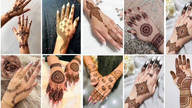 Mehandi designs for girls 2024