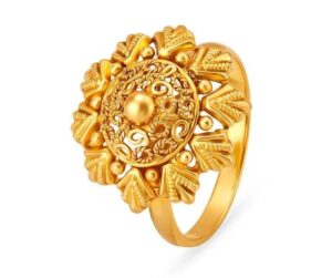 Fancy Gold Rings New design