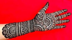 Full hand Mehndi Design