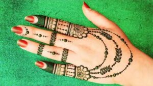 Jewelry mehendi design