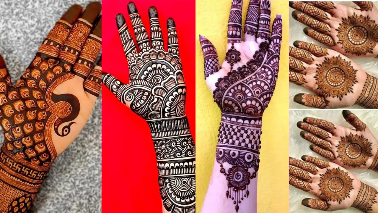 55 Stylish Mehndi Designs For Front Hand And Back Hand | Fabbon