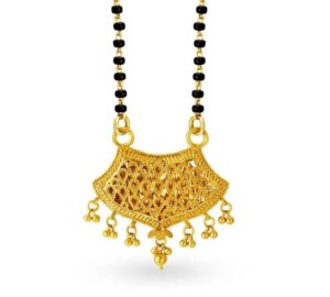 Enthralling Gold Mangalsutra Design