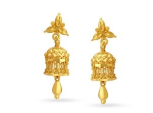 Arresting Lantern Gold Jhumka Designs