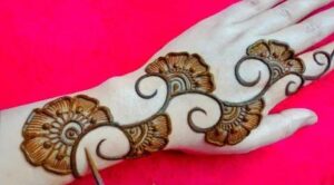 simple mehndi design