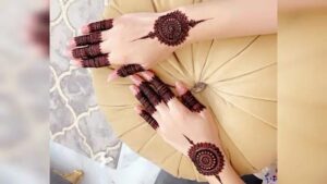 2024 New Eid Finger Mehndi Designs for girls