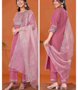 Cotton blend kurta set