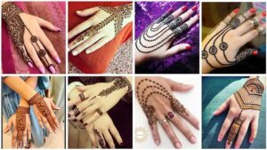 Jewellery mehandi designs