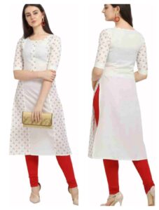 Printed Kurti design