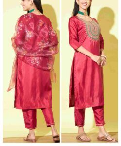 Silk kurta set design