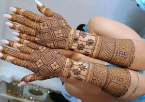 Jaali Mehndi Design