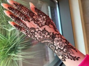 Morden mehndi design