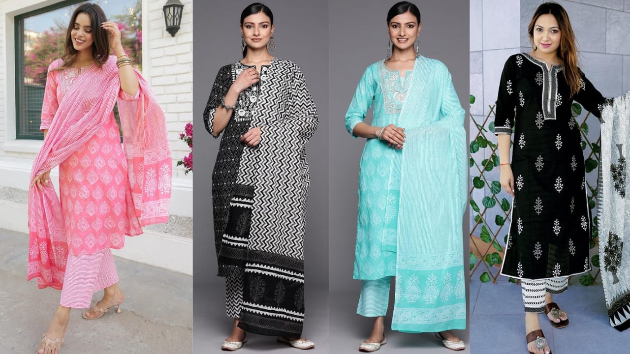 Summer kurta sets for women