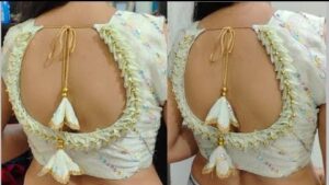 Fancy blouse design