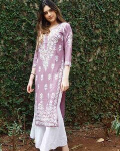 Embroidery kurti design