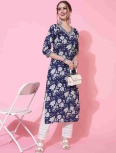 Printed kurti Design