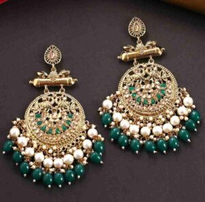 Gold plated Jhumka design