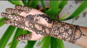 sawan mehndi design easy