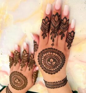 Beautiful mehndi ke design