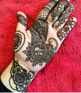 Latest mehndi design for women