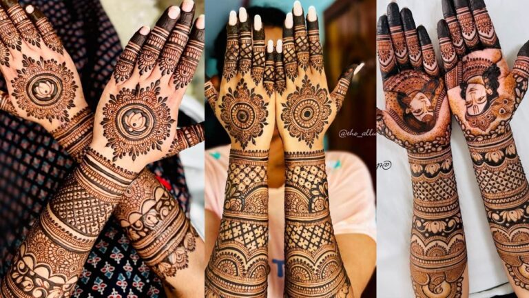 Mehndi design photo full hand