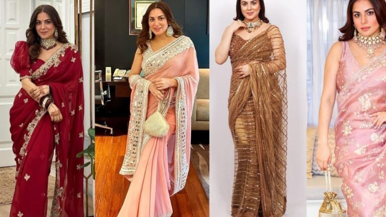 Shraddha Arya saree for girls