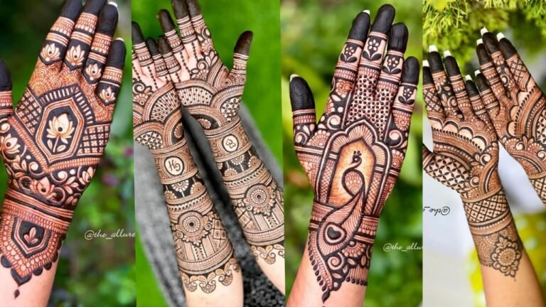 arabic mehndi design easy