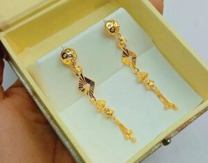 Long earrings design for girl