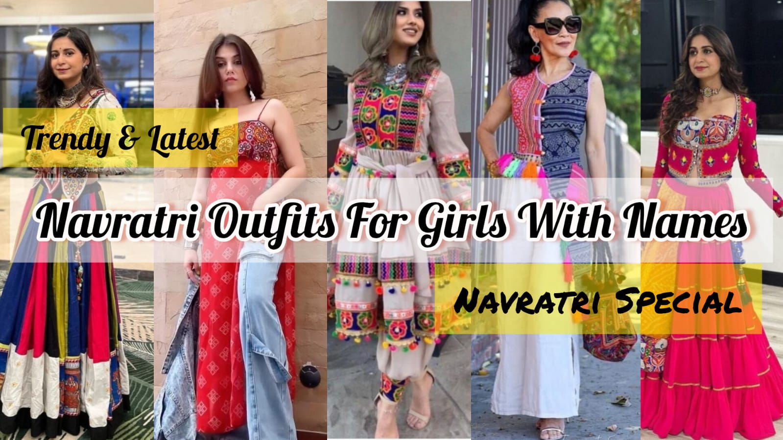 best Navratri outfits for girls