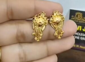 New faishon gold earrings