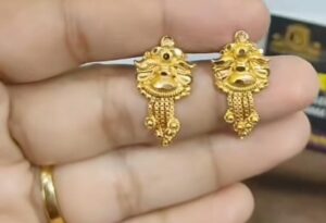 New gold earrings for women