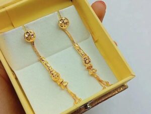 long earrings traditional