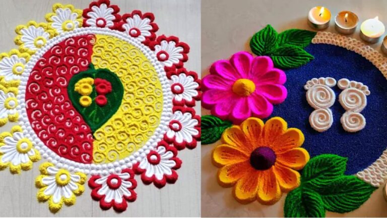 Ahoi Ashtami Rangoli Designs