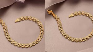 Beautiful gold bracelet design