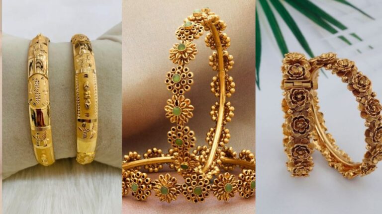 Gold bangles latest design