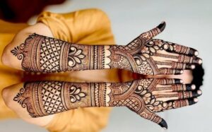 Latest bridal mehndi design